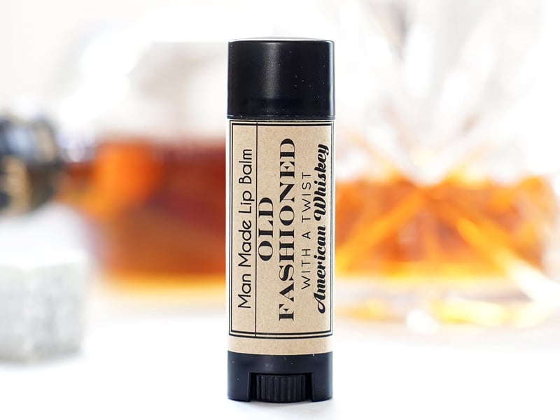 Bourbon Whiskey Lover Lip Balm - Unique Gift for Men