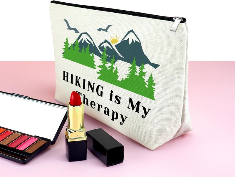 Hiking Makeup Bag for Women - Adventure Gift Pouch