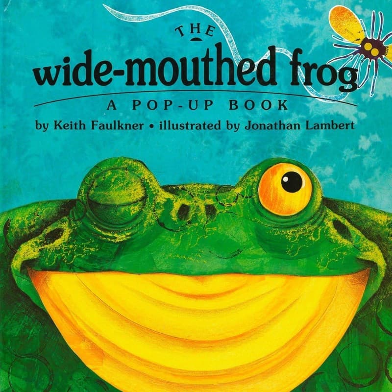 Wide-Mouthed Frog Pop-Up Book for Kids