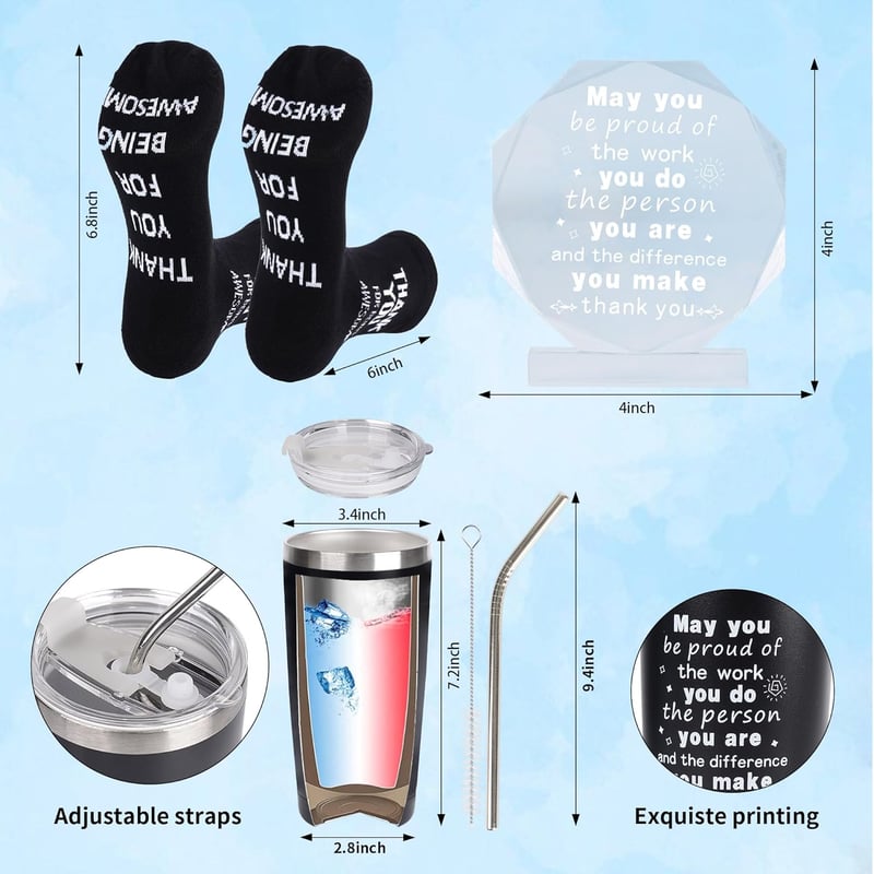 Employee Appreciation Gift Set for Men – 9-Piece Thank You Kit