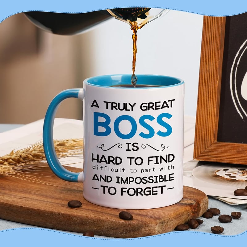Mug Gift for Boss: Perfect for Christmas, Boss's Day, or Birthdays