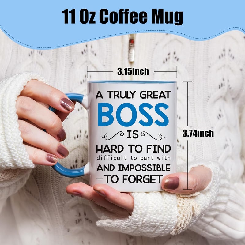 Mug Gift for Boss: Perfect for Christmas, Boss's Day, or Birthdays