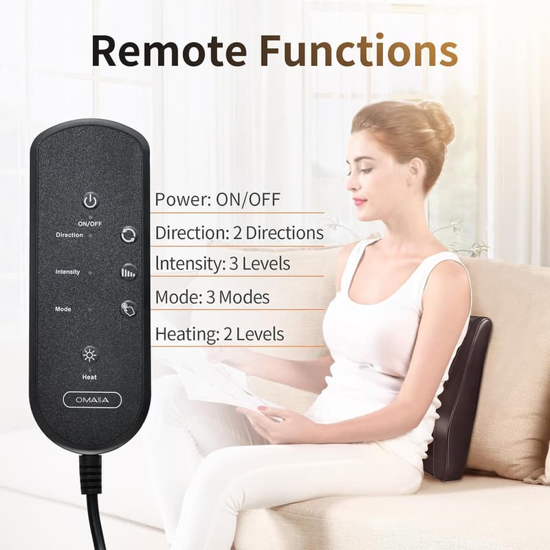 3D Neck Massager with Heat for Pain Relief - Gifts for All