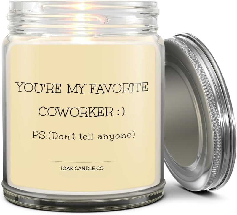 Farewell Coworker Candle - Funny Office Gift for Employees