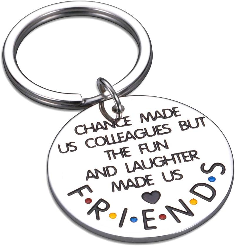 Retirement Keychain Gift for Coworker - Appreciation Token