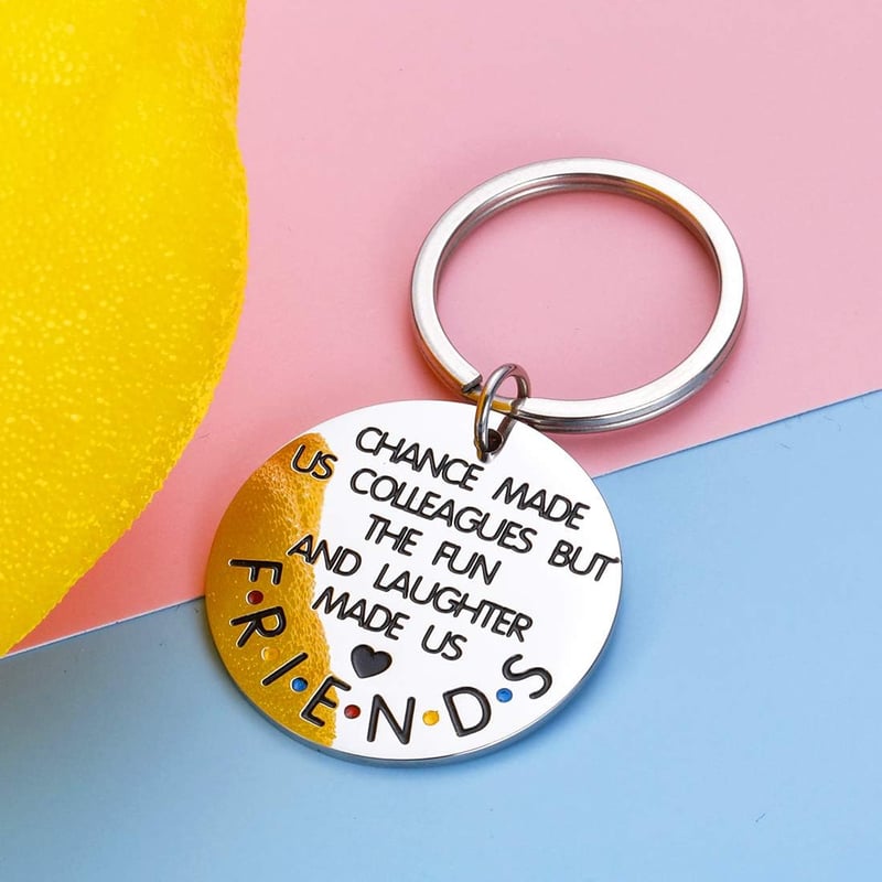 Retirement Keychain Gift for Coworker - Appreciation Token