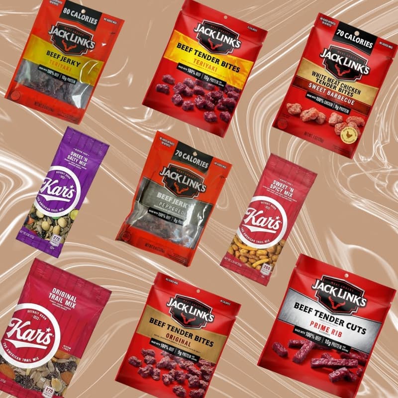 Jerky and Nuts Snack Box