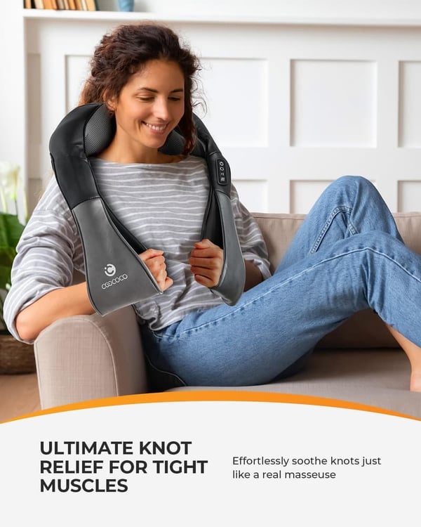Father's Day Shiatsu Neck & Back Massager with Heat