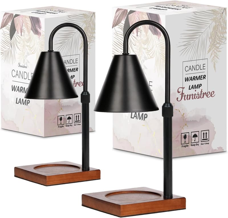 Dimmable Candle Warmer Lamp 2-Pack for Mom's Birthday Gifts