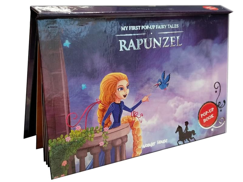 Rapunzel Pop-Up Fairy Tale Book for Children