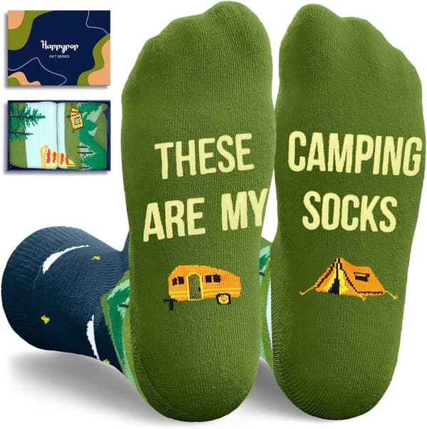 Sports Gift Socks for Campers, Hunters, and Athletes