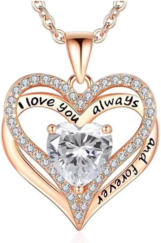 Personalized 925 Sterling Silver Double Core Necklace for Her