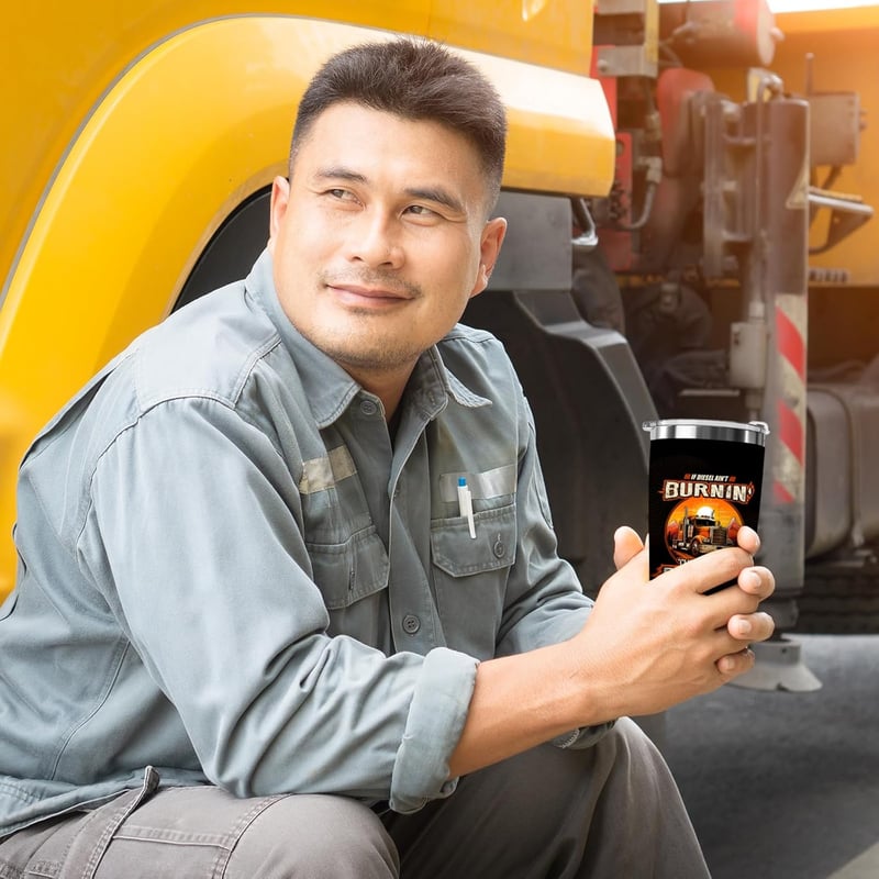 Truck Driver Appreciation 20oz Tumbler - Perfect Gift for Men