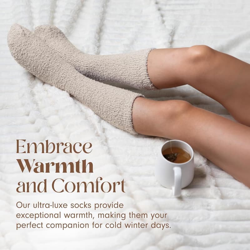 Warm & Cozy Ultra-Luxe Cloud Socks for Women & Men