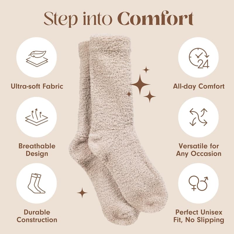 Warm & Cozy Ultra-Luxe Cloud Socks for Women & Men