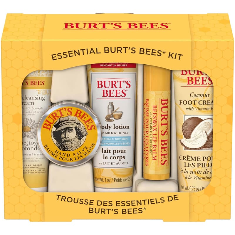Everyday Beauty Travel Set - 5 Essential Burt's Bees Products