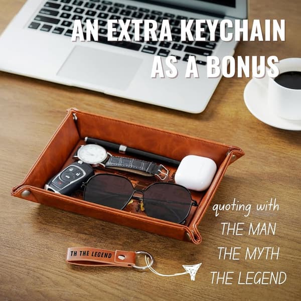 Truck Driver Appreciation Gift: Valet Tray for Dad