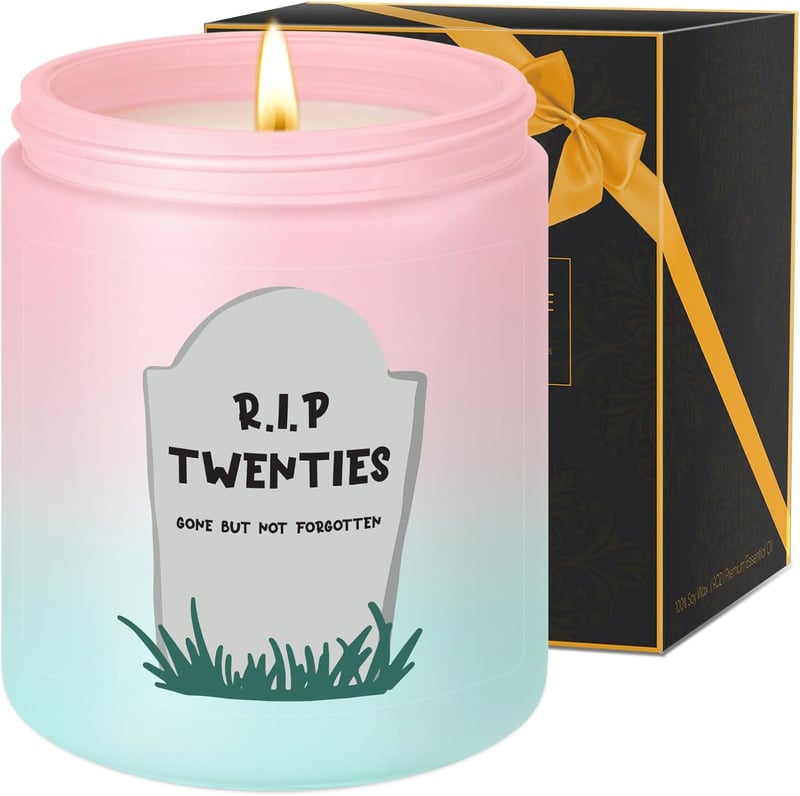 30th Birthday Candle - Unique Gift for Him/Her