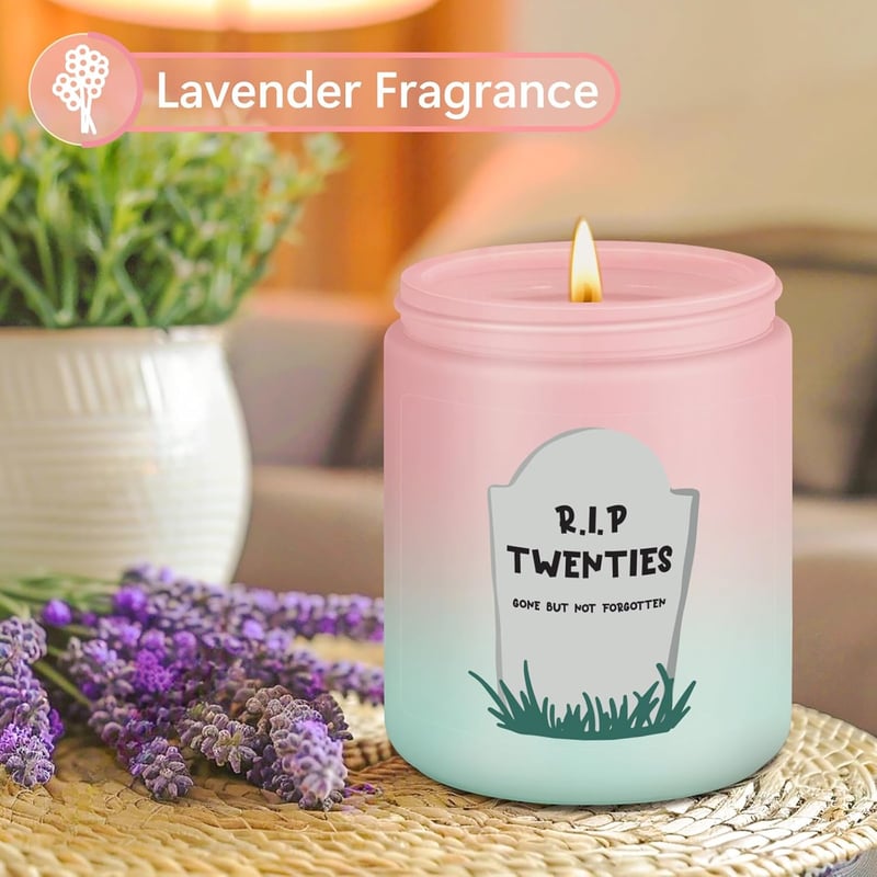 30th Birthday Candle - Unique Gift for Him/Her