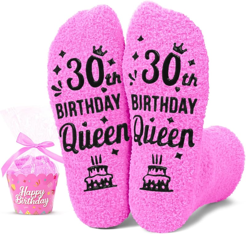 30th Birthday Socks for Men - Fun Gift Idea