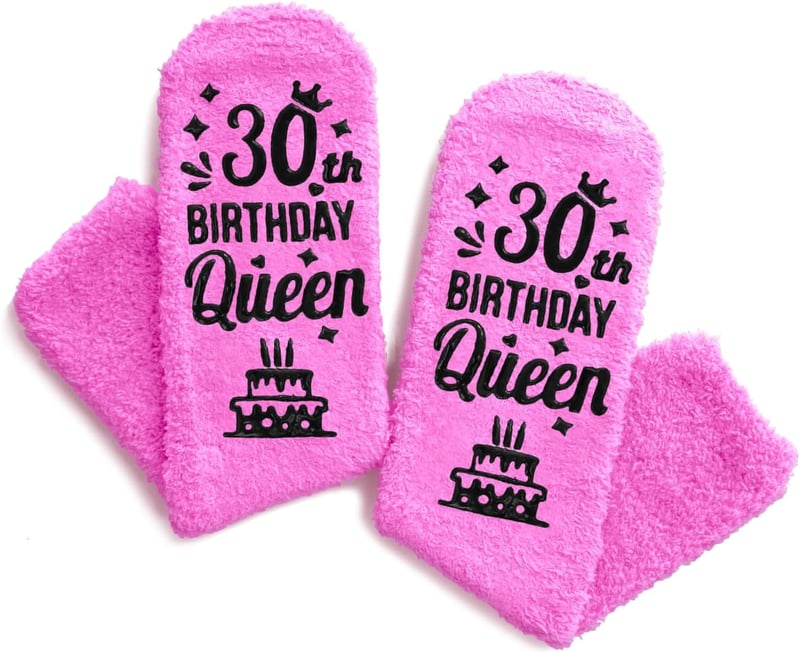 30th Birthday Socks for Men - Fun Gift Idea