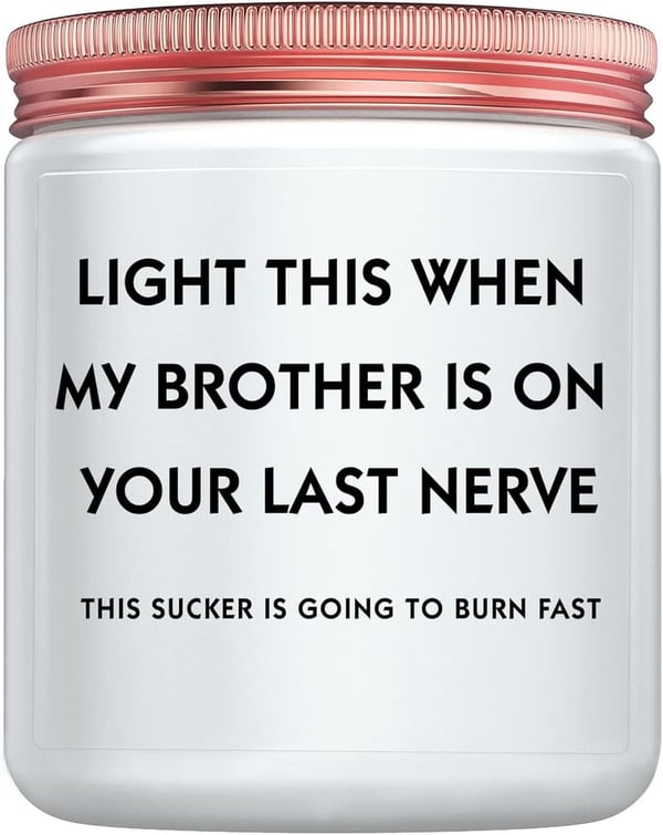 Funny Lavender Candle for Sister-in-Law - Ideal Gift for Any Occasion