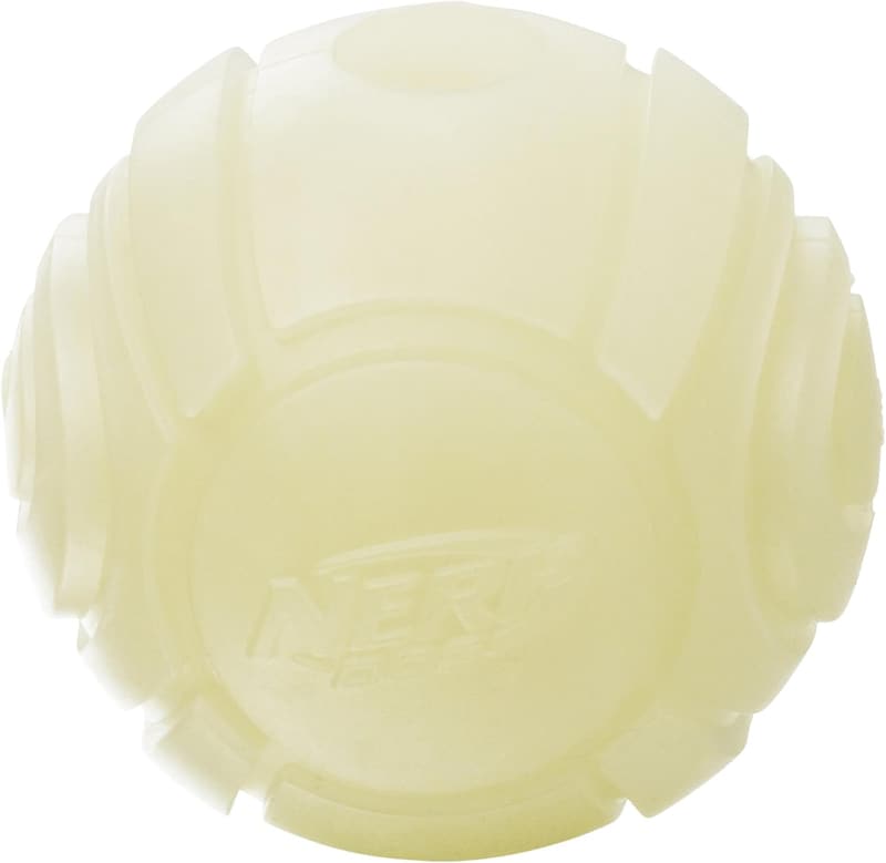 Nerf Dog Tennis Ball Blaster with Glow-in-the-Dark Balls