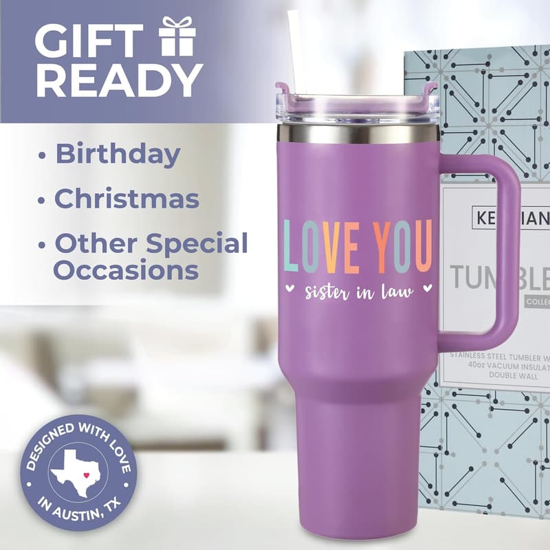 Future Sister-in-Law 40oz Tumbler - Thoughtful Gift for Her