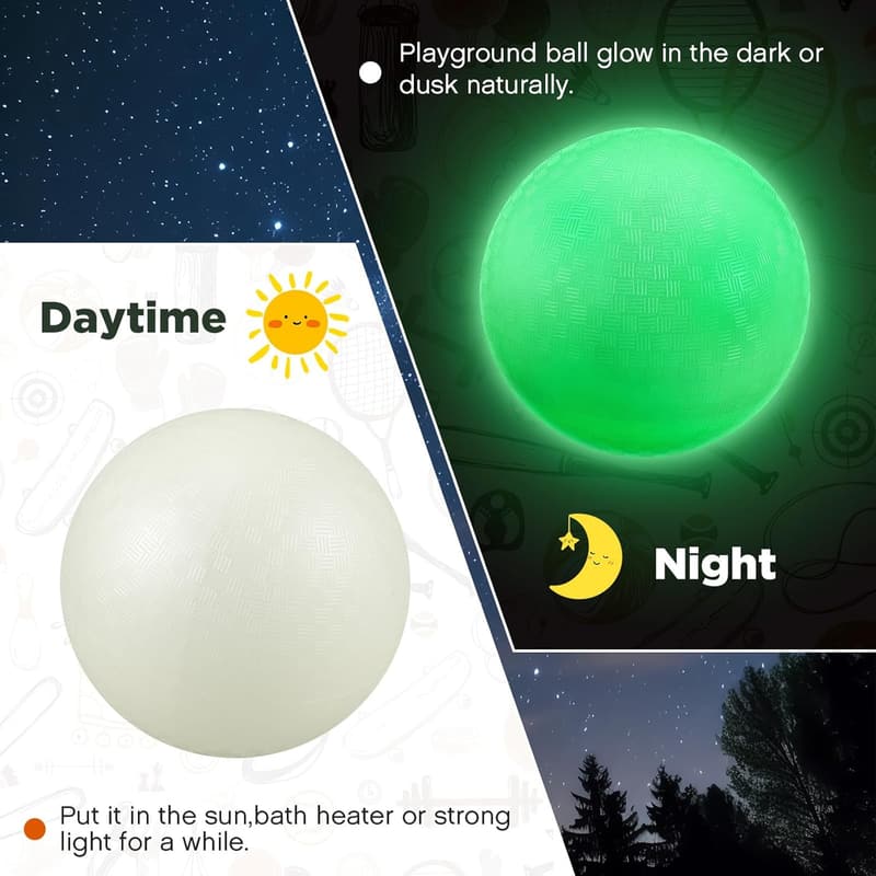 Glow in the Dark Kickballs - 8.5