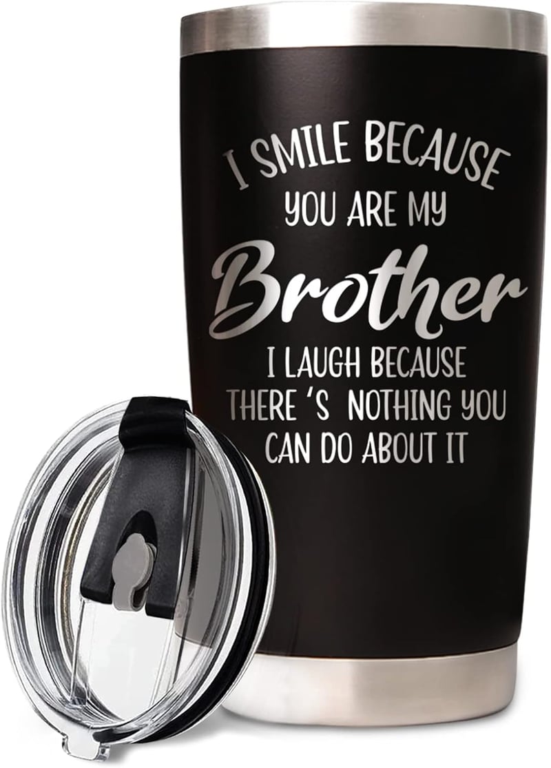 Father's Day Tumbler Coffee Cup Gift from Sister