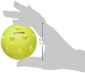 USAPA Approved GAMMA Photon Indoor Pickleballs - Optic Green