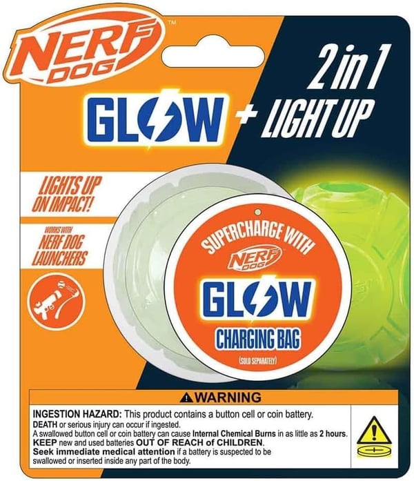 LED Glow Ball - 2.5in TPR Design