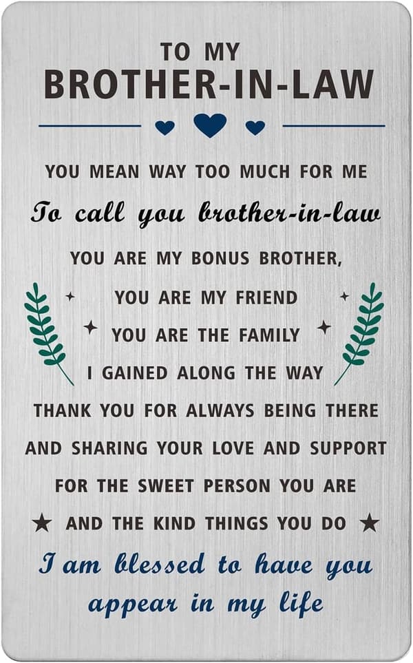 Father's Day Card for Brother-in-Law