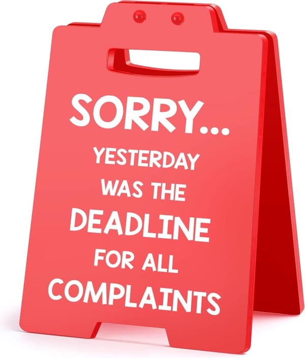 Funny Office Decor Sign for Boss's Day & Manager Gifts