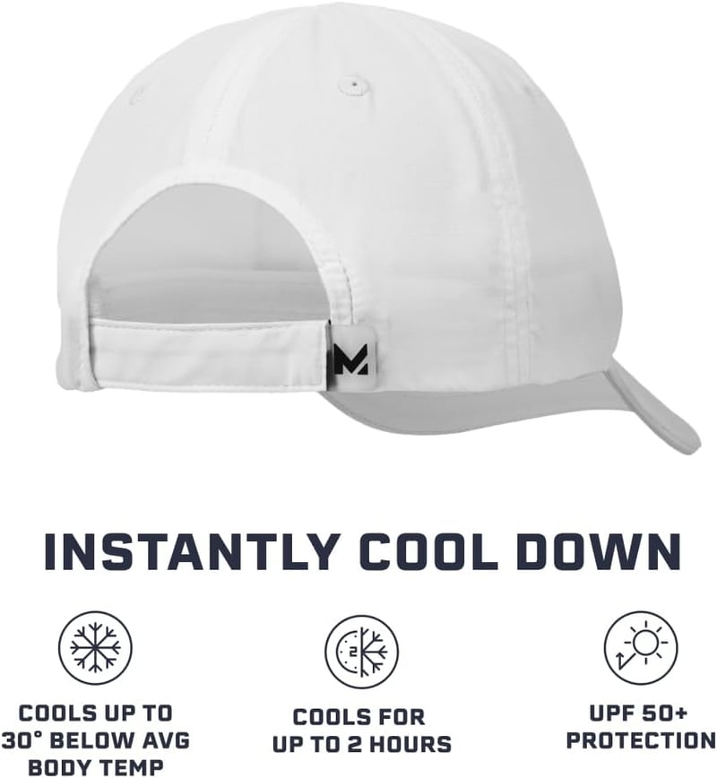 Cooling UPF Performance Hat - Unisex Cap for Workouts & Golf