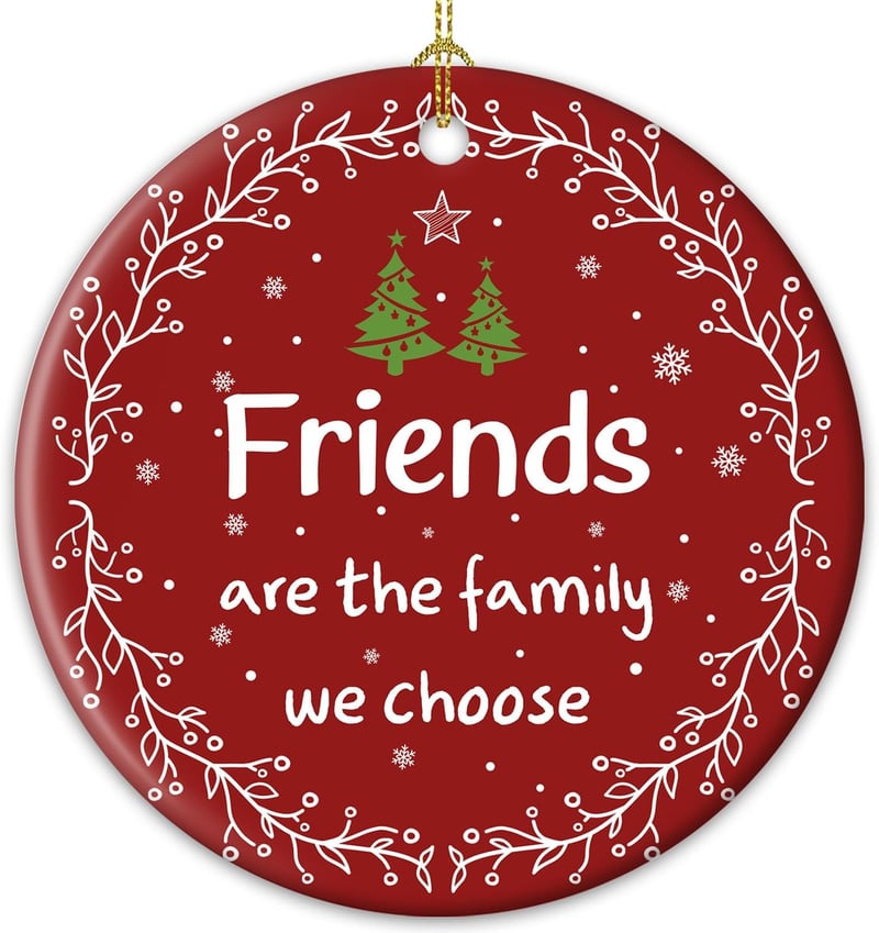 Friendship Ornament for Women - Keepsake Christmas Gift 2025
