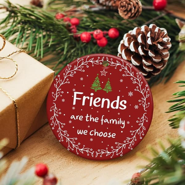 Friendship Ornament for Women - Keepsake Christmas Gift 2025