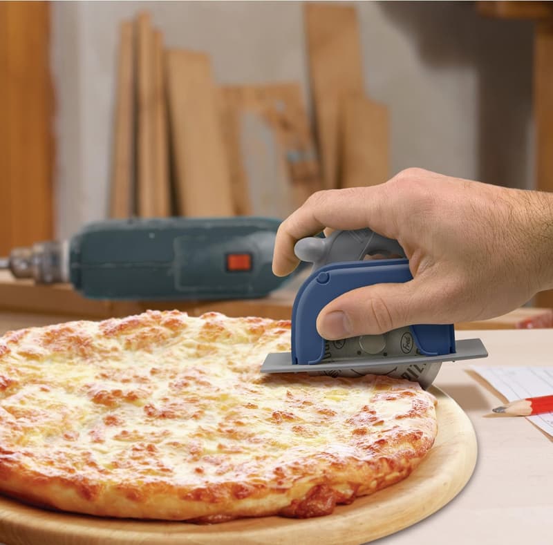 Stainless Steel Pizza Wheel for Pizza Lovers - Fun Kitchen Gadget