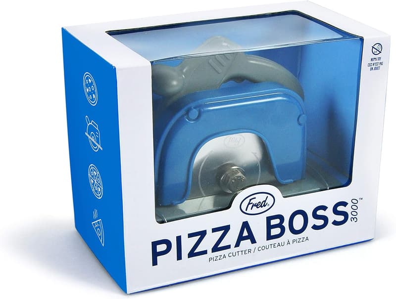 Stainless Steel Pizza Wheel for Pizza Lovers - Fun Kitchen Gadget