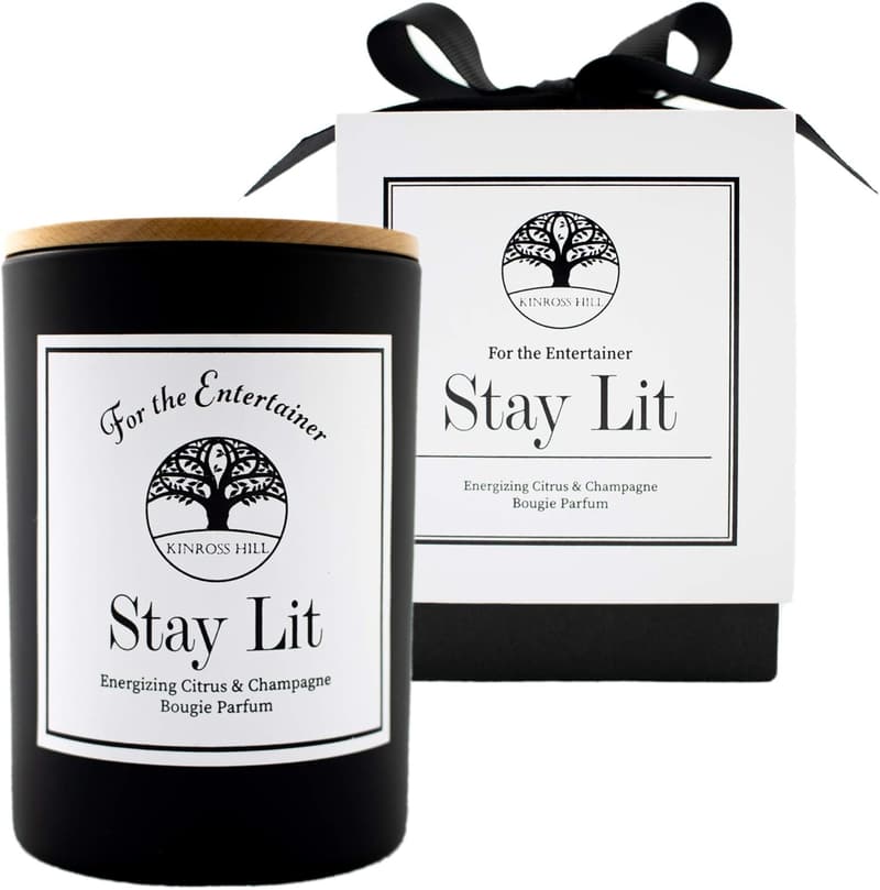 Citrus & Champagne Soy Candle - Funny Birthday Gift, 9 オズ