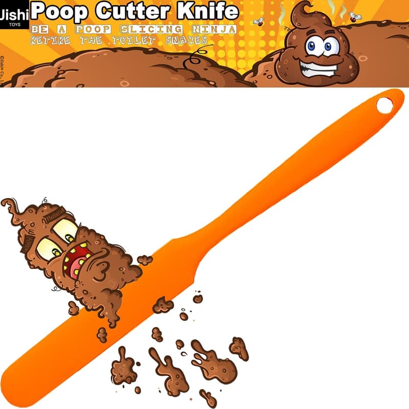 Funny Toilet Cutter Knife - Gag Gift for Adults