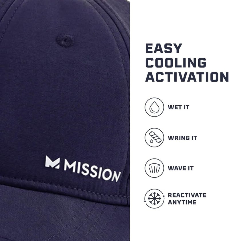 Cooling Vented Performance Hat for Workouts & Golf