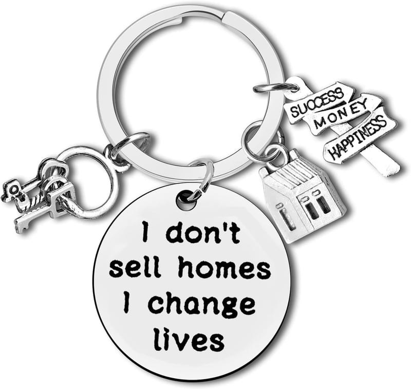 Realtor Closing Gift - Keychain for Real Estate Agents