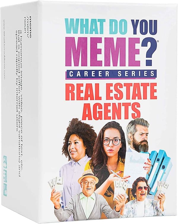 Real Estate Agents Edition Card Game for Adults