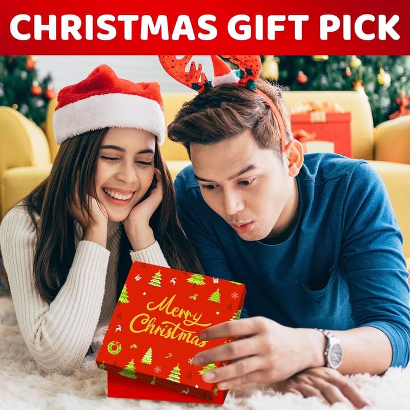 Christmas Shark Socks - Fun Stocking Stuffers for Men & Women