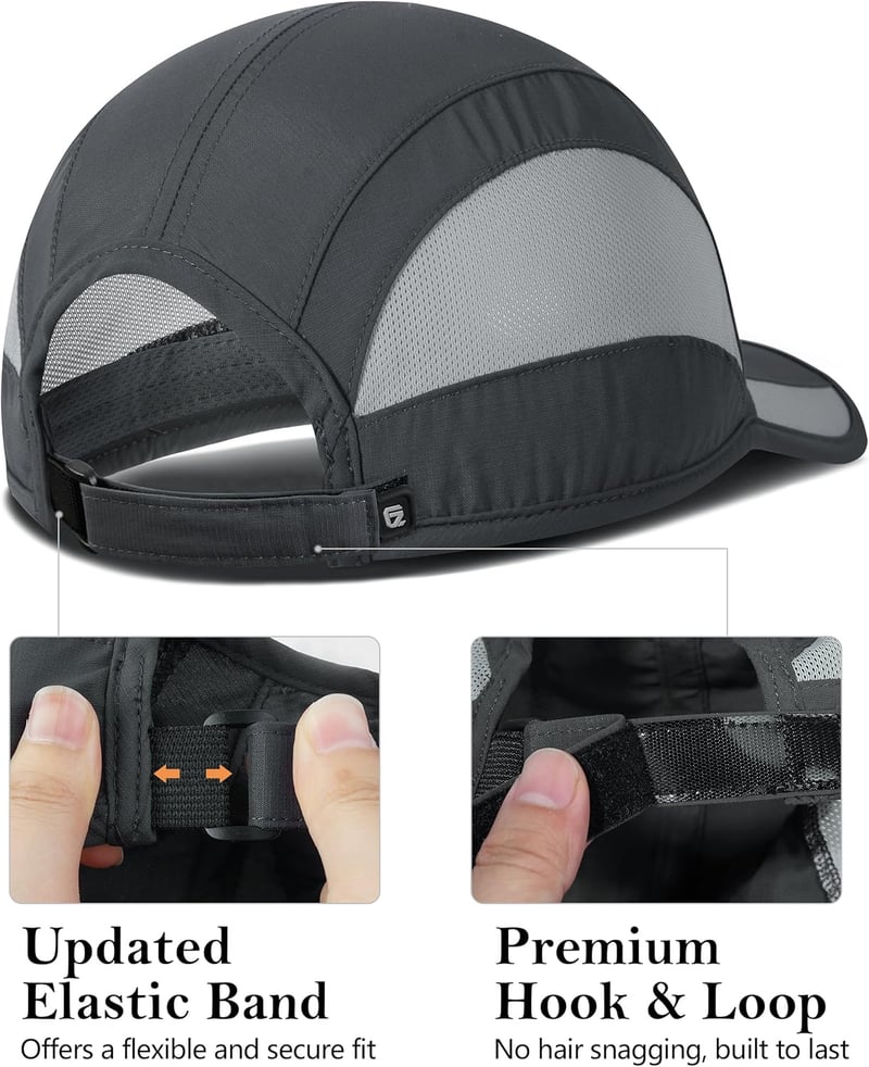 Cooling Quick-Dry Running Hat - Breathable Mesh Design