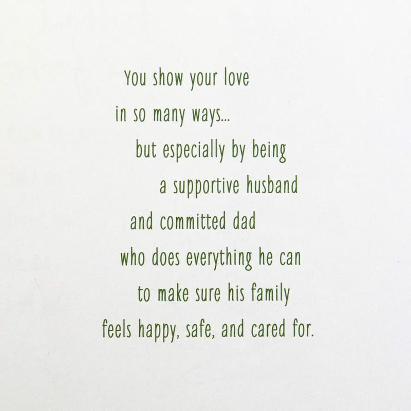 Father's Day Card for Wonderful Husbands