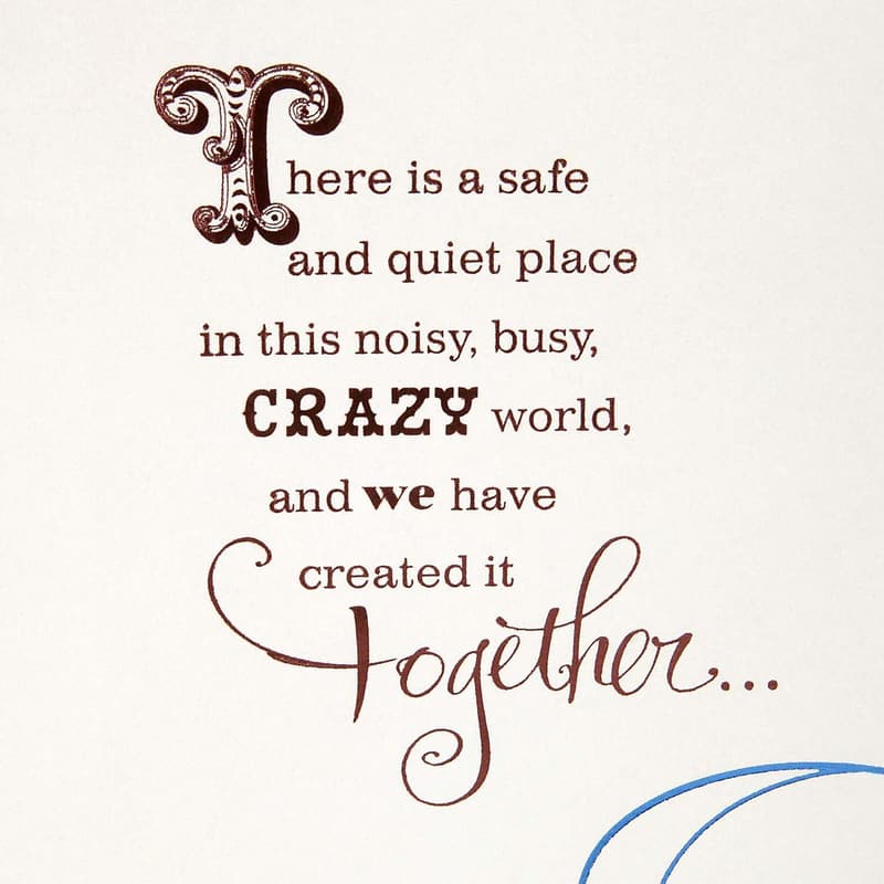 Romantic Father's Day Card for Husband - 