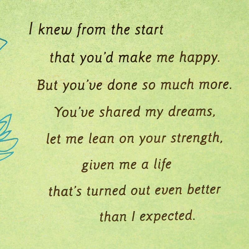 Father's Day Card for Husband - Sweet & Romantic Design