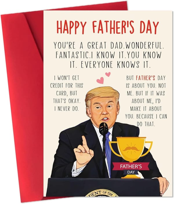 Happy Father's Day Card for Dad - Humorous Design